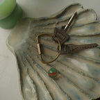 kikkerland Nøglering Nøglering // Messing