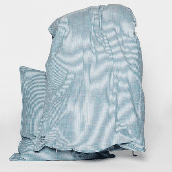 Aiayu Domus Sengetøj Aiayu Sleep // Indigo striped // XL Single Sæt