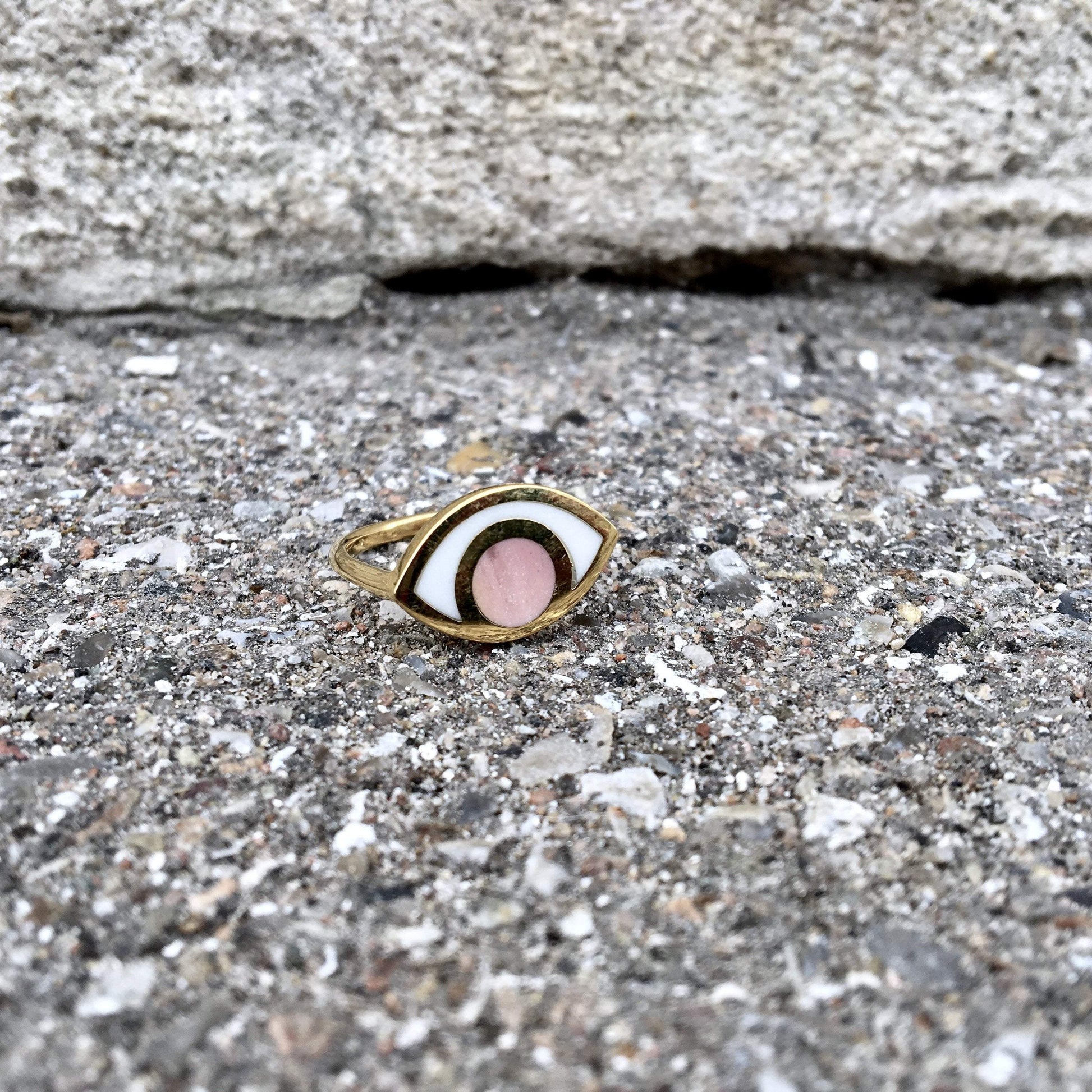 Marta Pia Smykker Third Eye Ring // Pink
