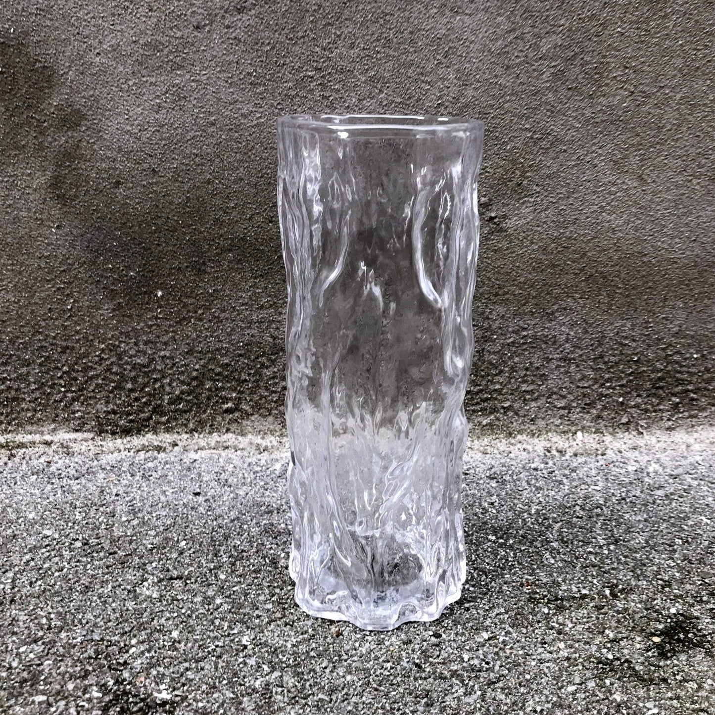 &K Vase Høj Vase // Glas // Klar